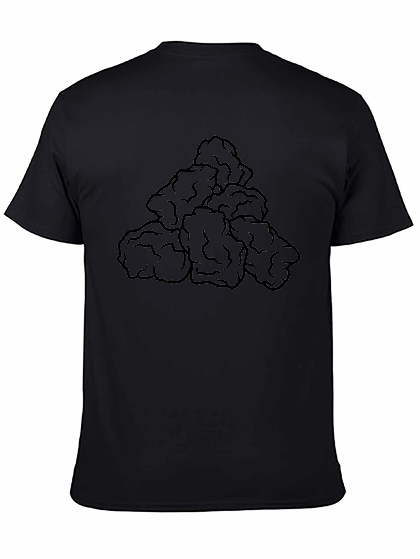 Chicken Nuggets T-Shirt - Black Cotton Tee