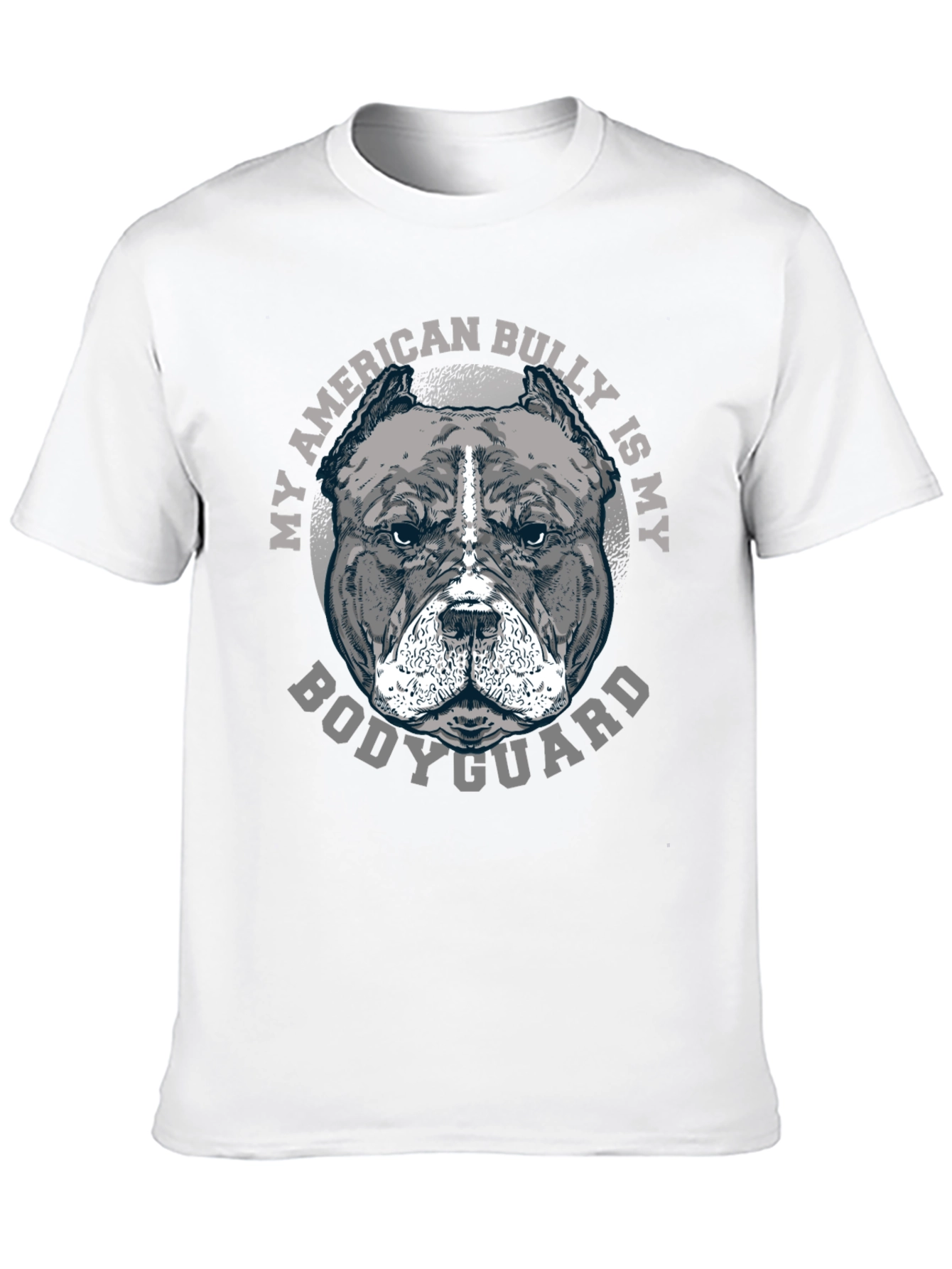 American Bully Bodyguard Graphic Tee - Black
