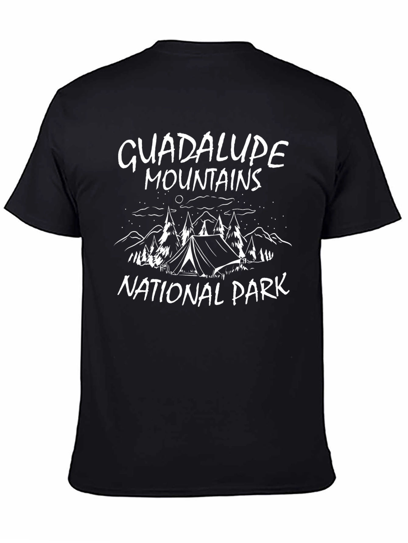 Guadalupe Mountains National Park Black T-Shirt