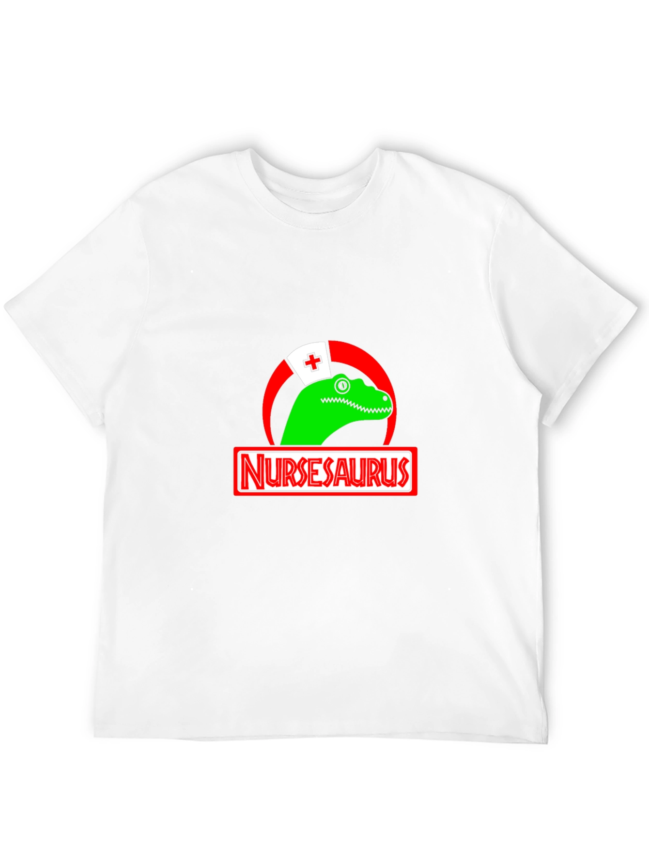 Nursesauraus T-Shirt - Nurse Dinosaur Tee