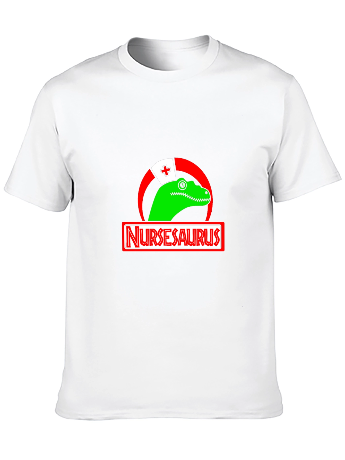 Nursesauraus T-Shirt - Nurse Dinosaur Tee