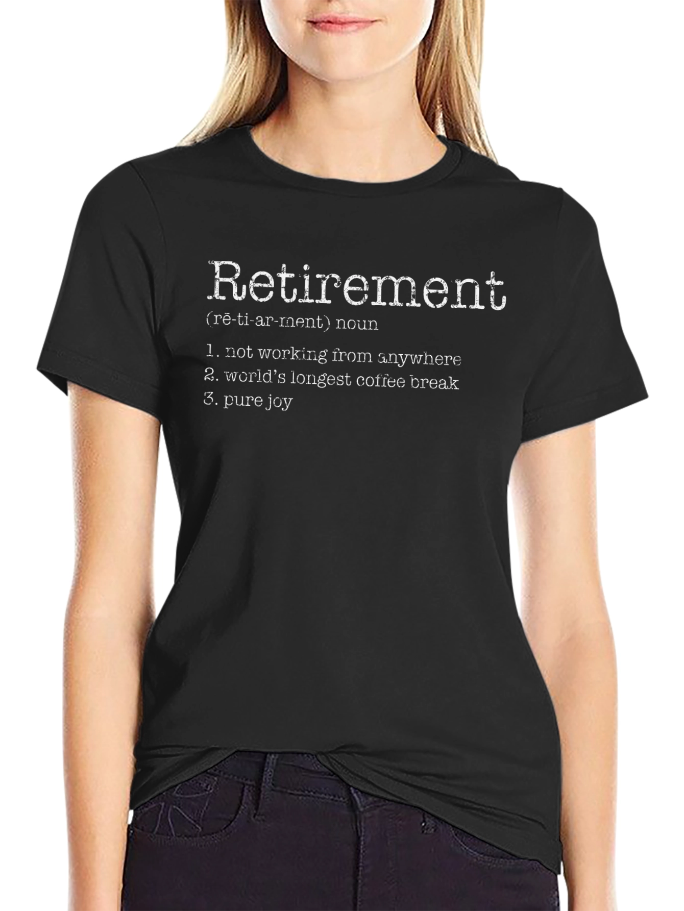 Funny Retirement Definition T-Shirt - Perfect Gift