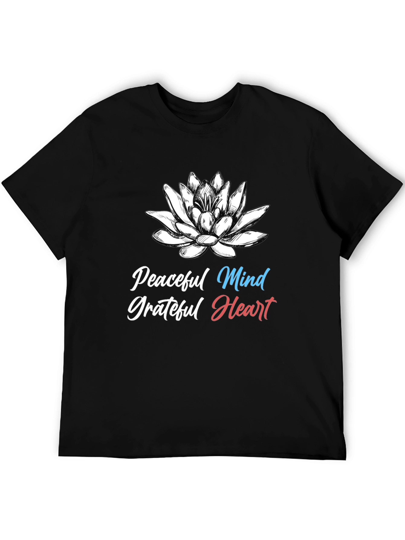 Peaceful Mind Grateful Heart Graphic Tee