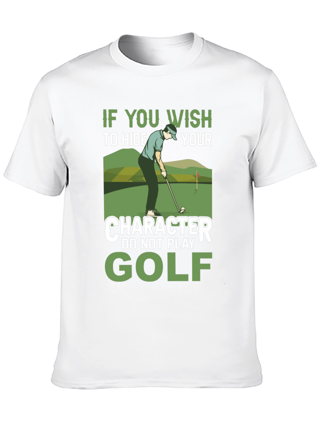 Golf Character T-Shirt