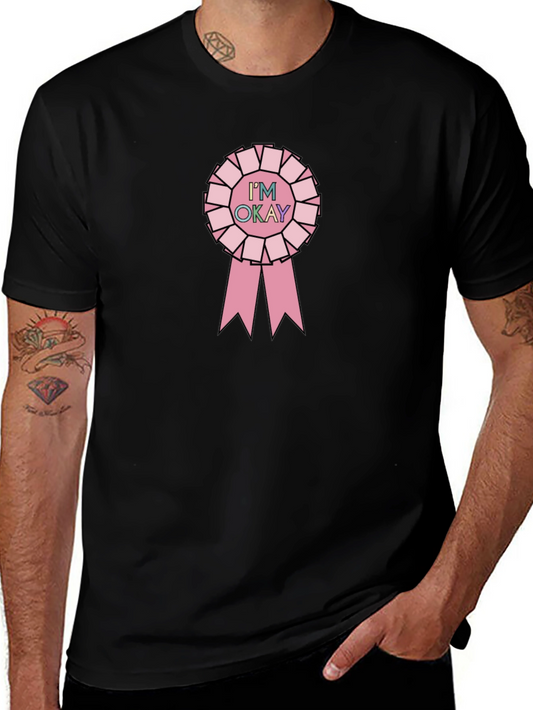 Im Okay Ribbon Graphic Tee - Unisex