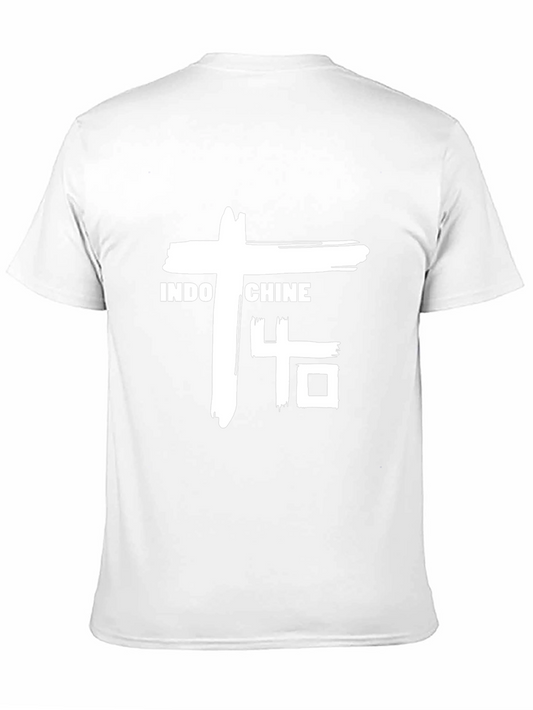 Indochine Band T-Shirt - Black Cotton Tee