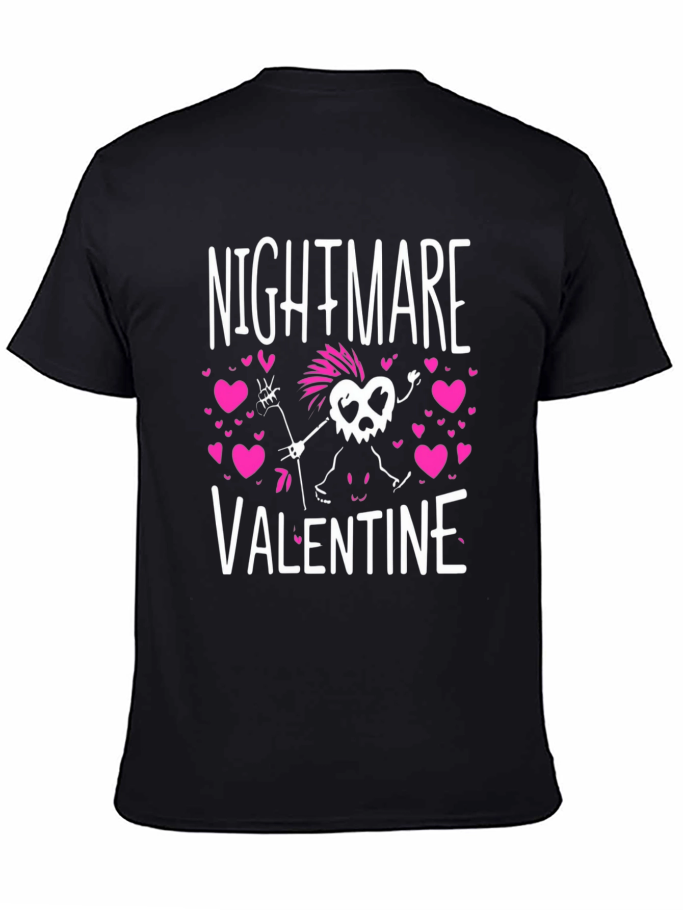 Nightmare Valentine Graphic T-Shirt - Punk Rock Romance
