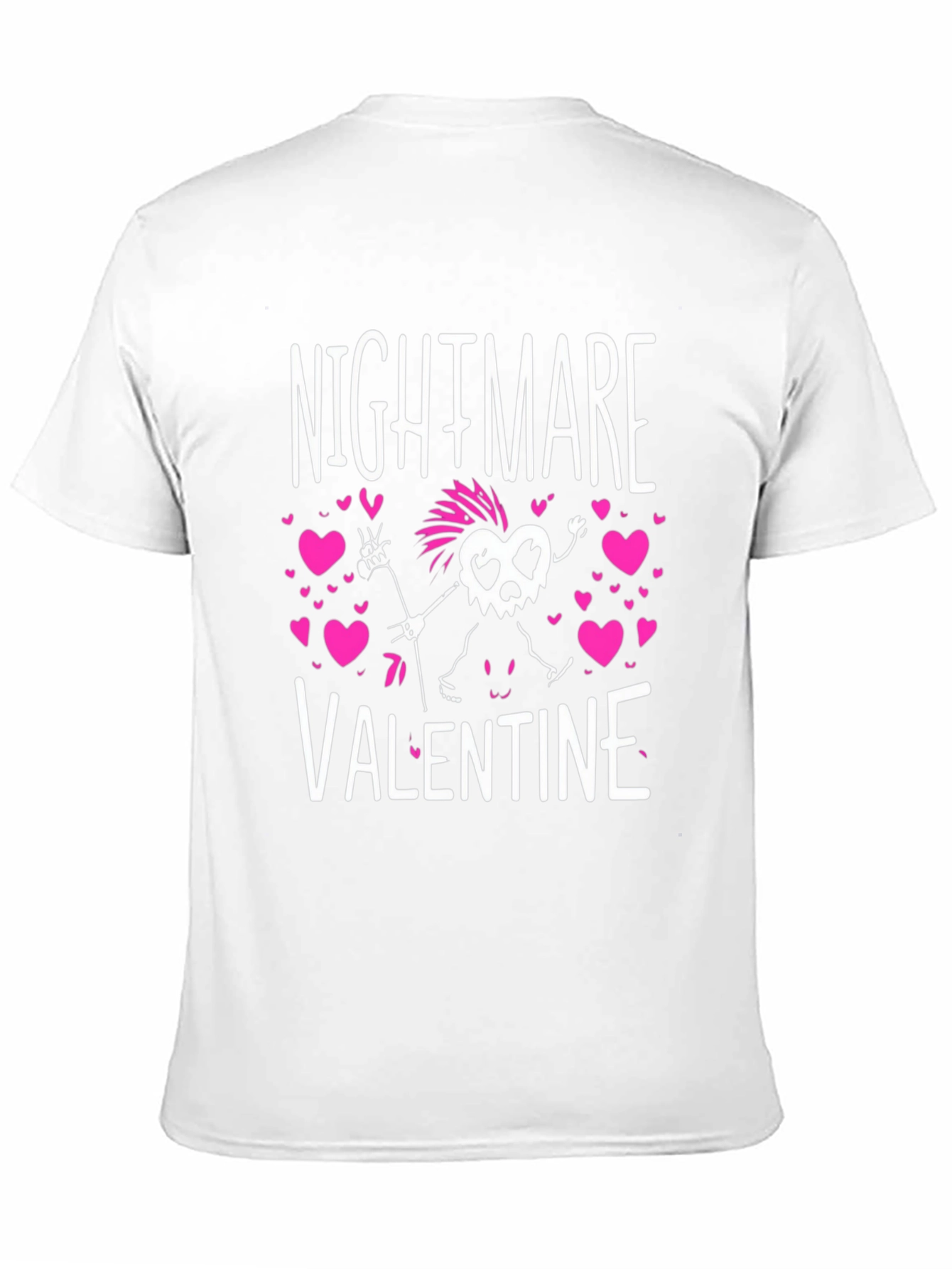 Nightmare Valentine Graphic T-Shirt - Punk Rock Romance