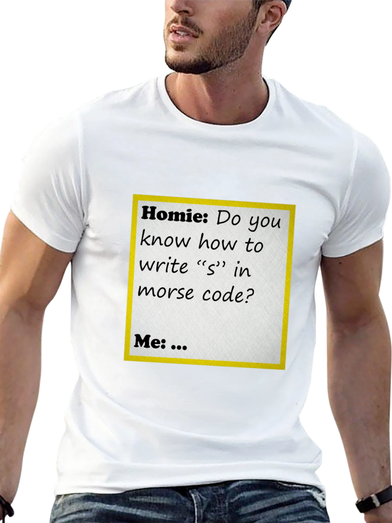 Morse Code Humor T-Shirt