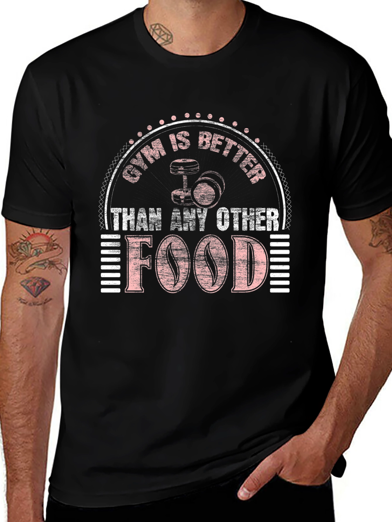 Gym is Better Than Food T-Shirt