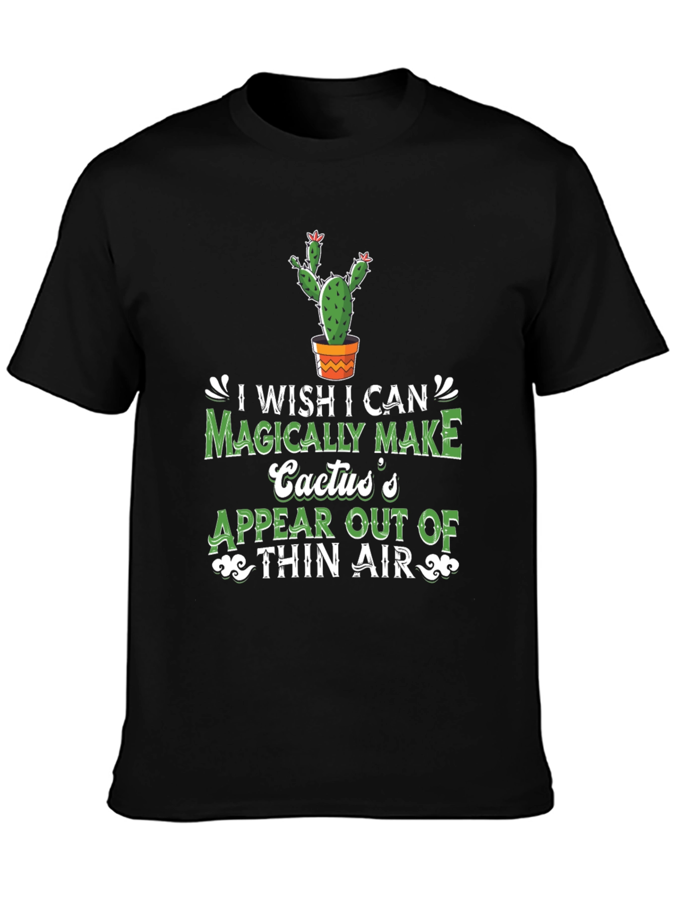 Magical Cactus T-Shirt: Funny Graphic Tee