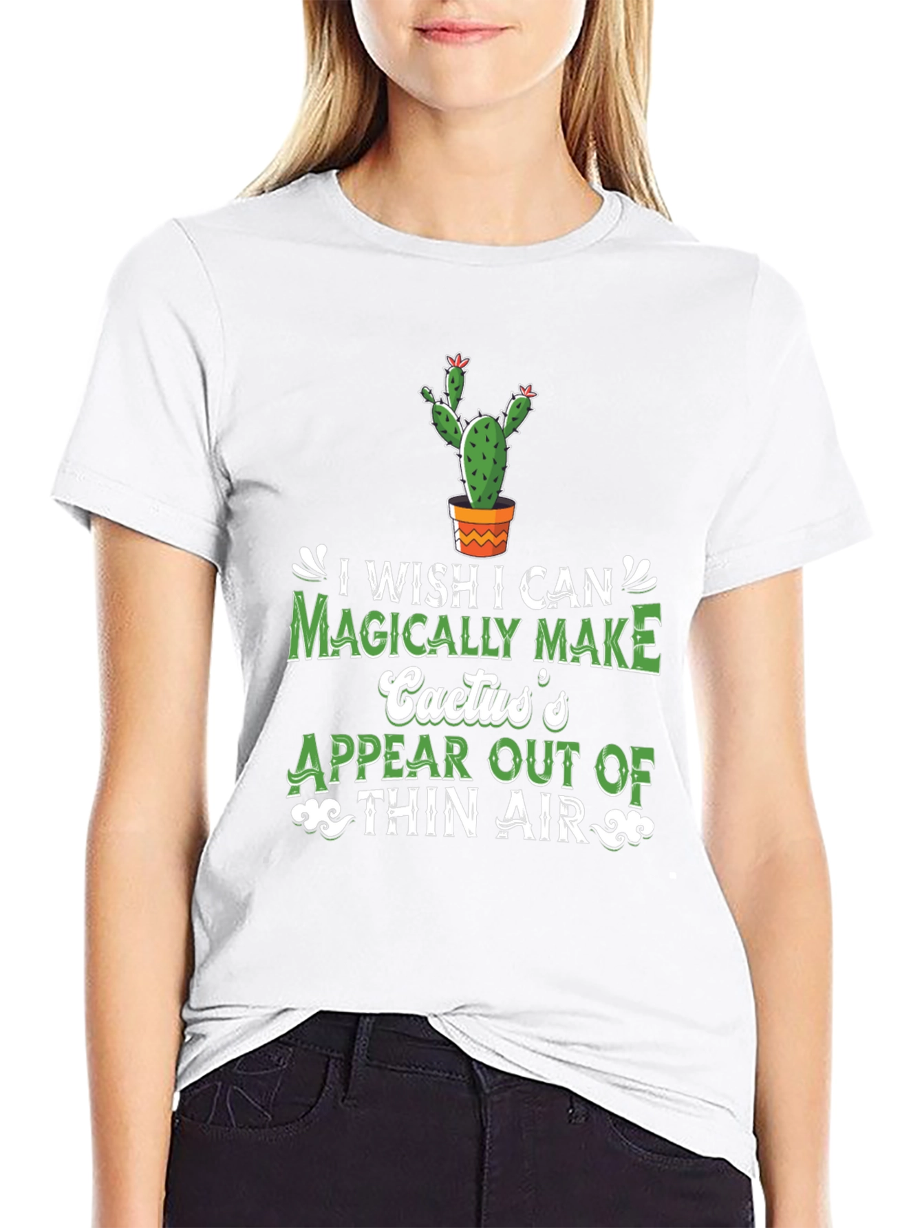 Magical Cactus T-Shirt: Funny Graphic Tee