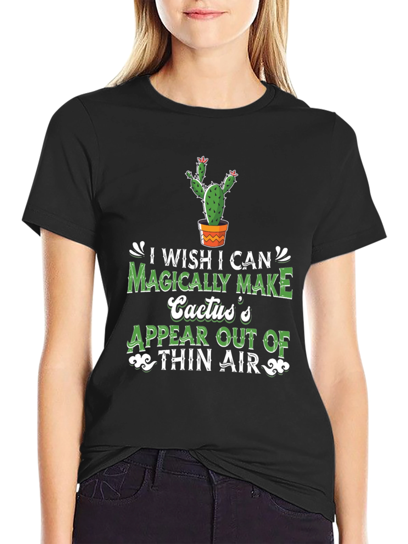 Magical Cactus T-Shirt: Funny Graphic Tee
