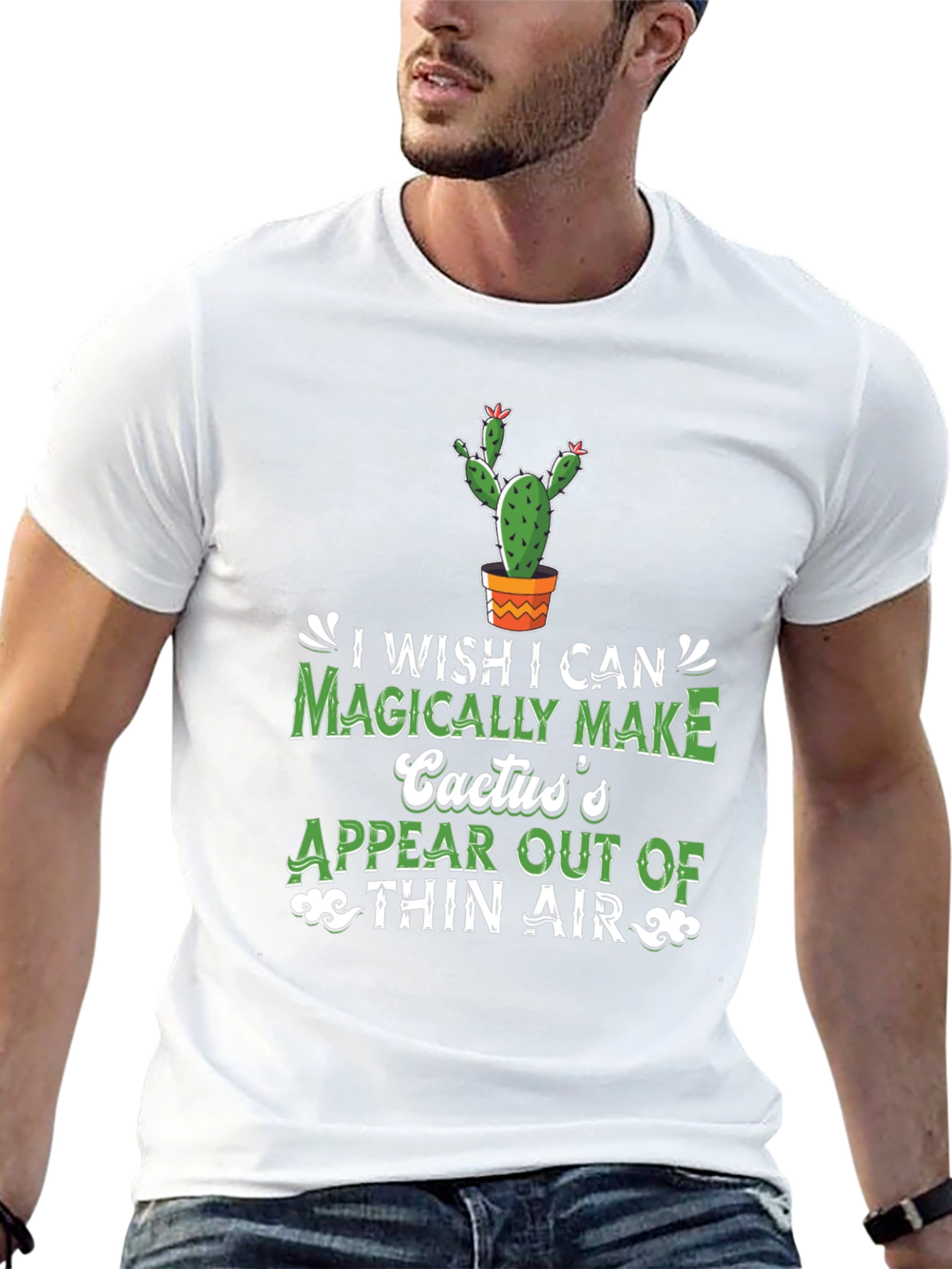 Magical Cactus T-Shirt: Funny Graphic Tee