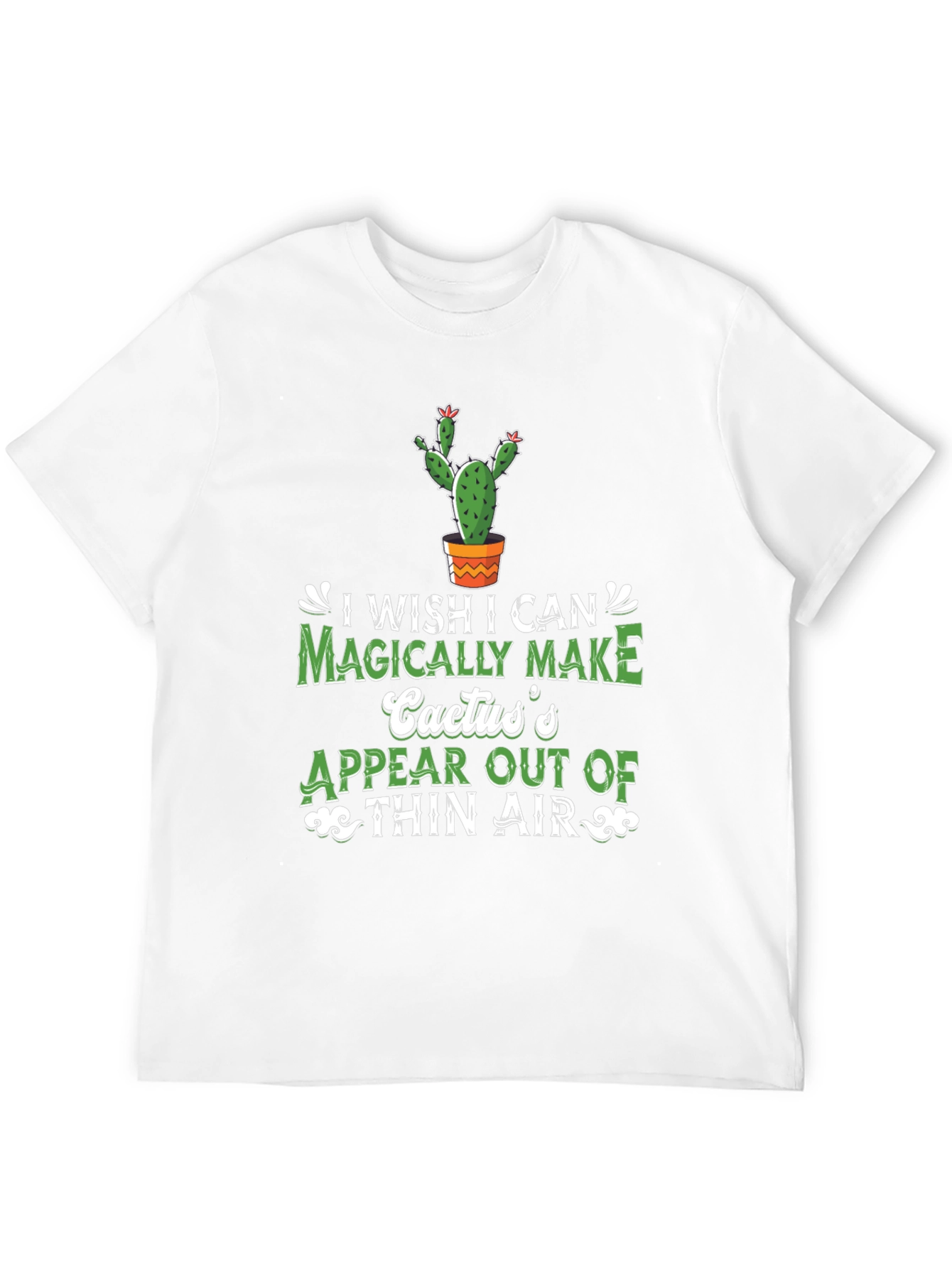 Magical Cactus T-Shirt: Funny Graphic Tee