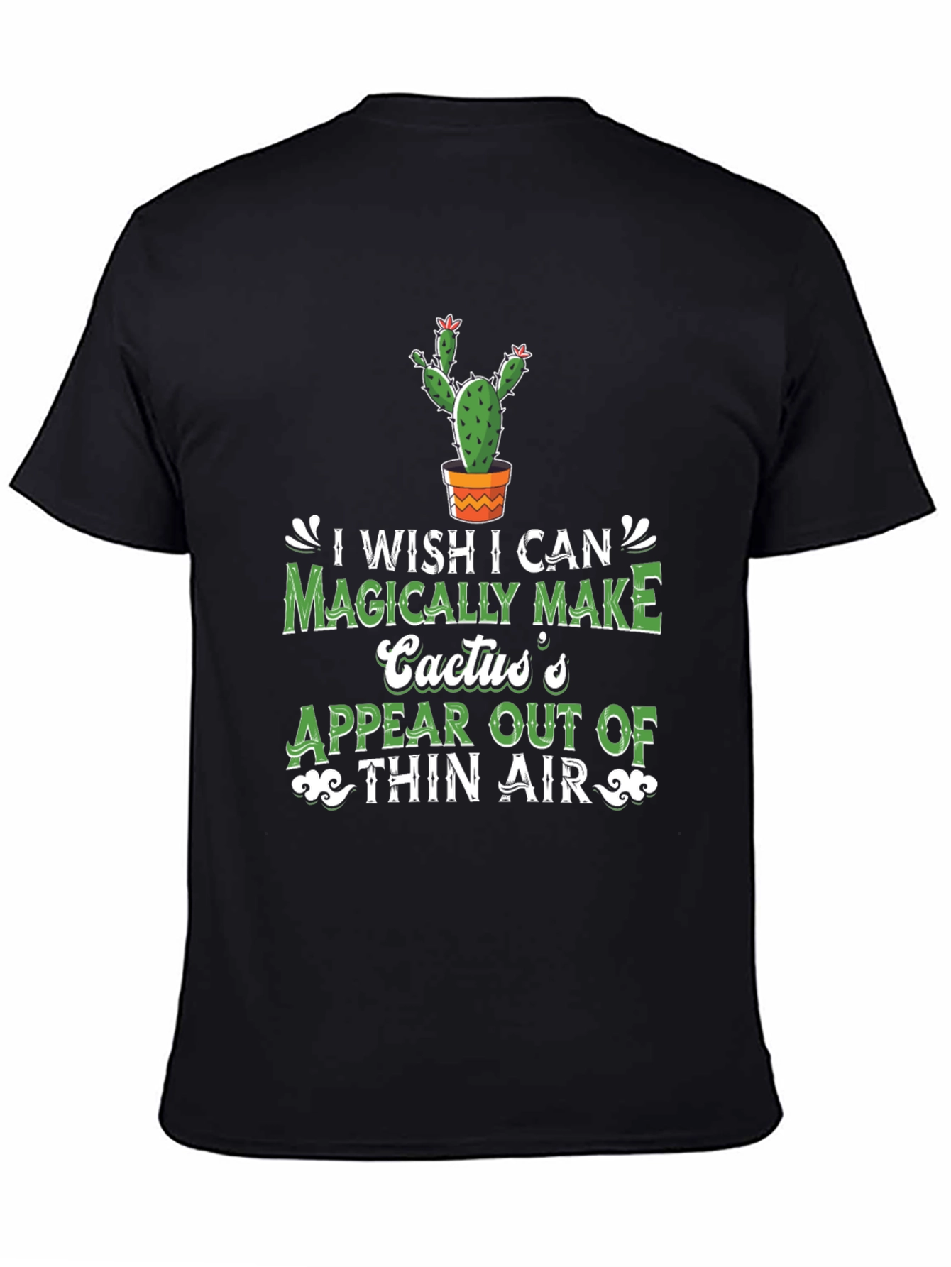 Magical Cactus T-Shirt: Funny Graphic Tee
