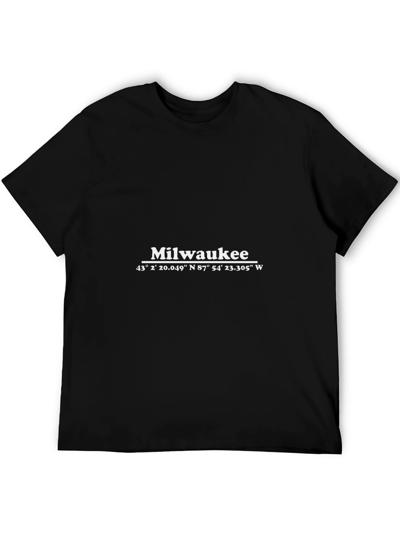 Milwaukee Coordinates T-Shirt - City Pride