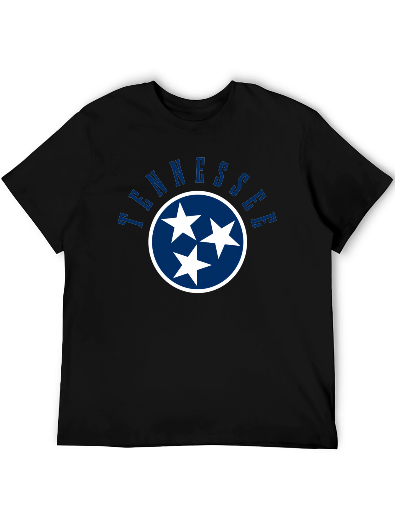 Tennessee Star Logo Black T-Shirt