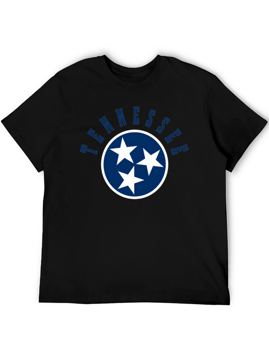 Tennessee Star Logo Black T-Shirt