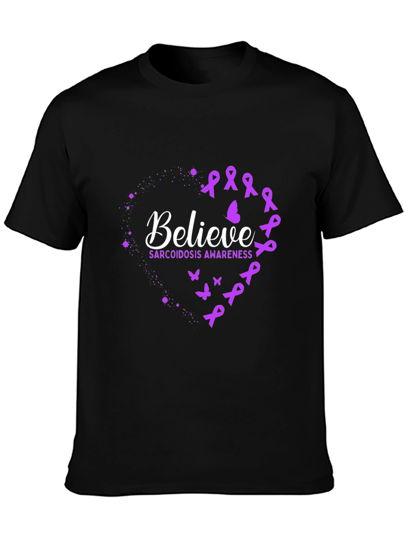 Believe Sarcoidosis Awareness T-Shirt