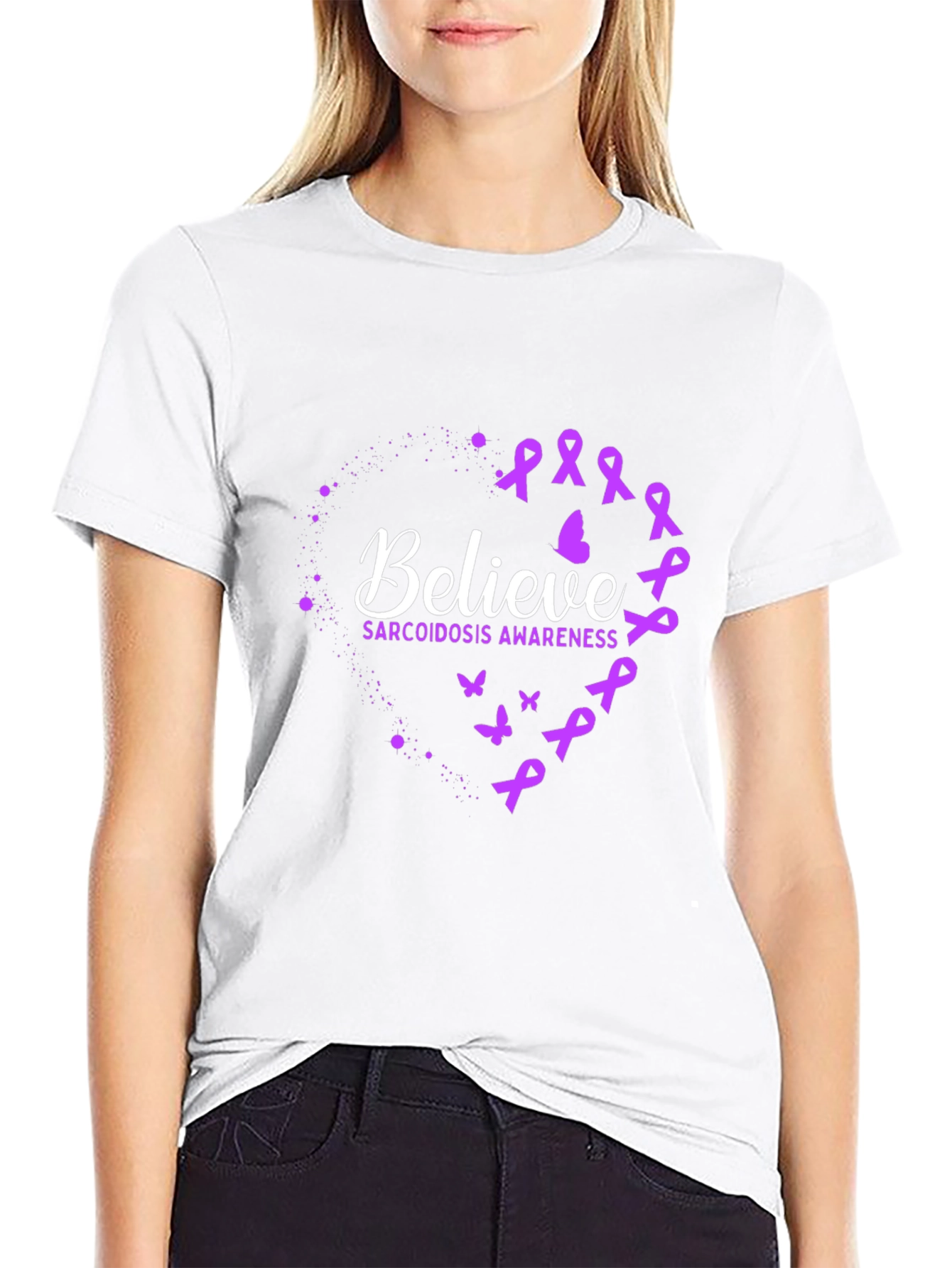 Believe Sarcoidosis Awareness T-Shirt