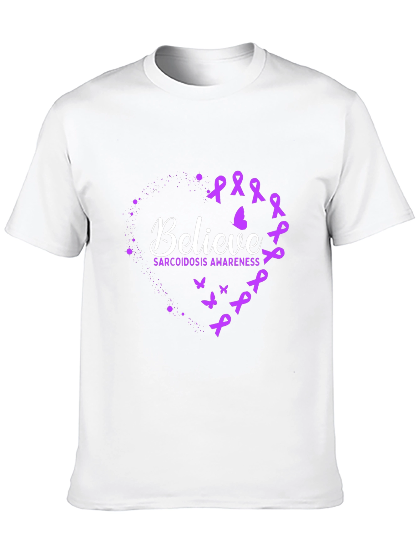 Believe Sarcoidosis Awareness T-Shirt