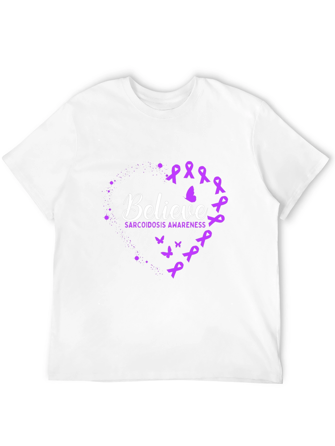 Believe Sarcoidosis Awareness T-Shirt