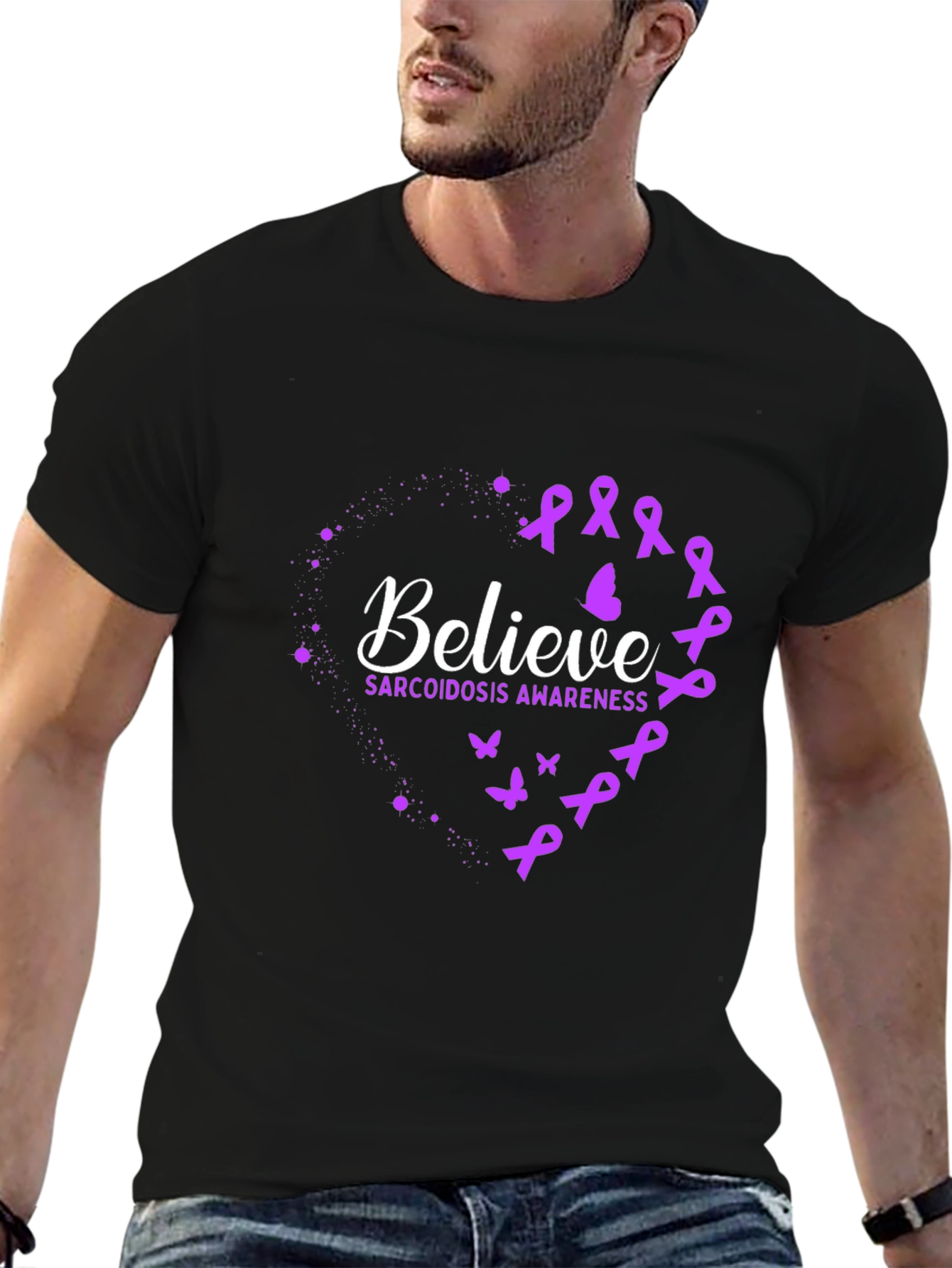 Believe Sarcoidosis Awareness T-Shirt
