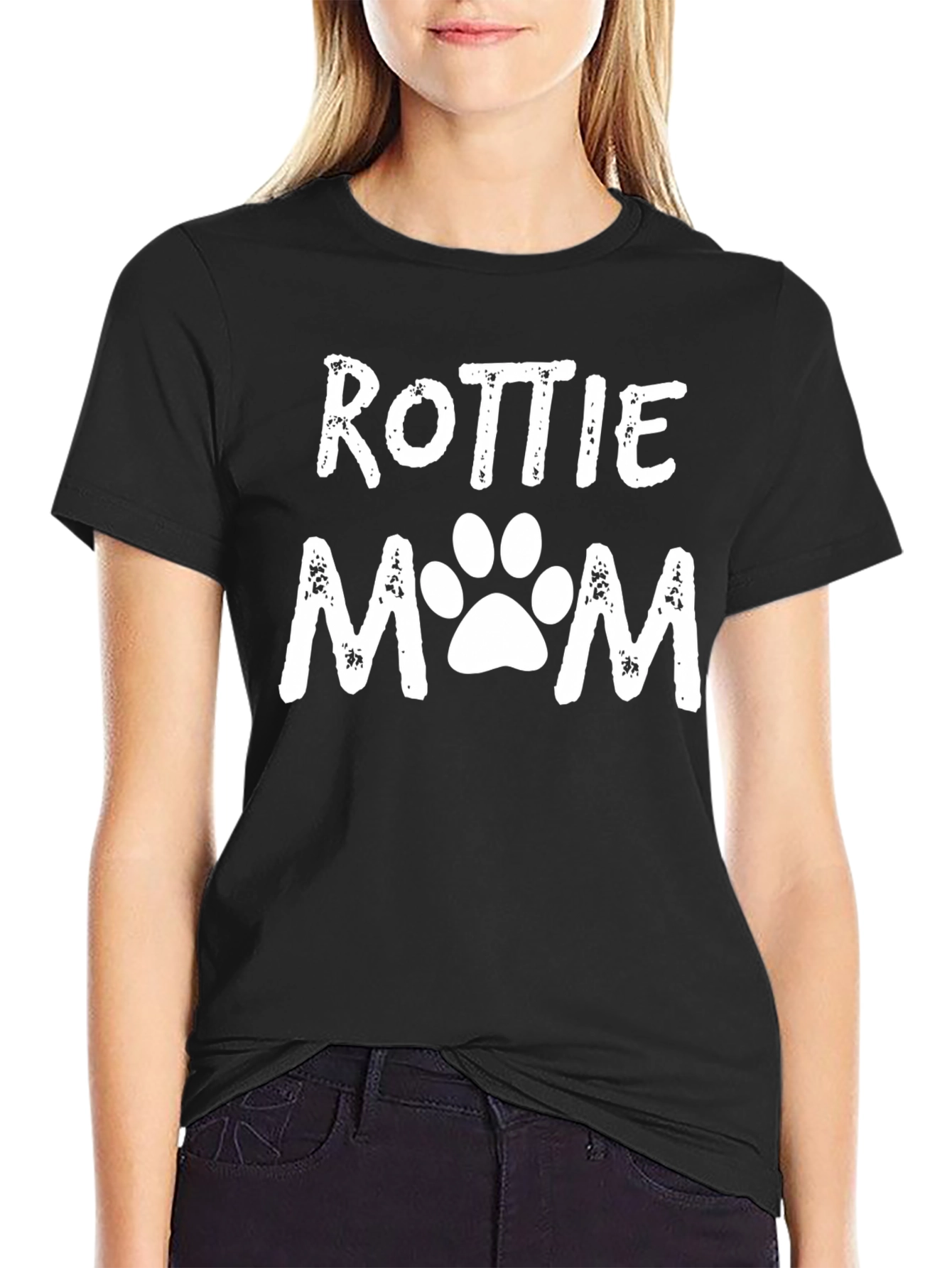 Rottie Mom T-Shirt - Dog Lover Apparel