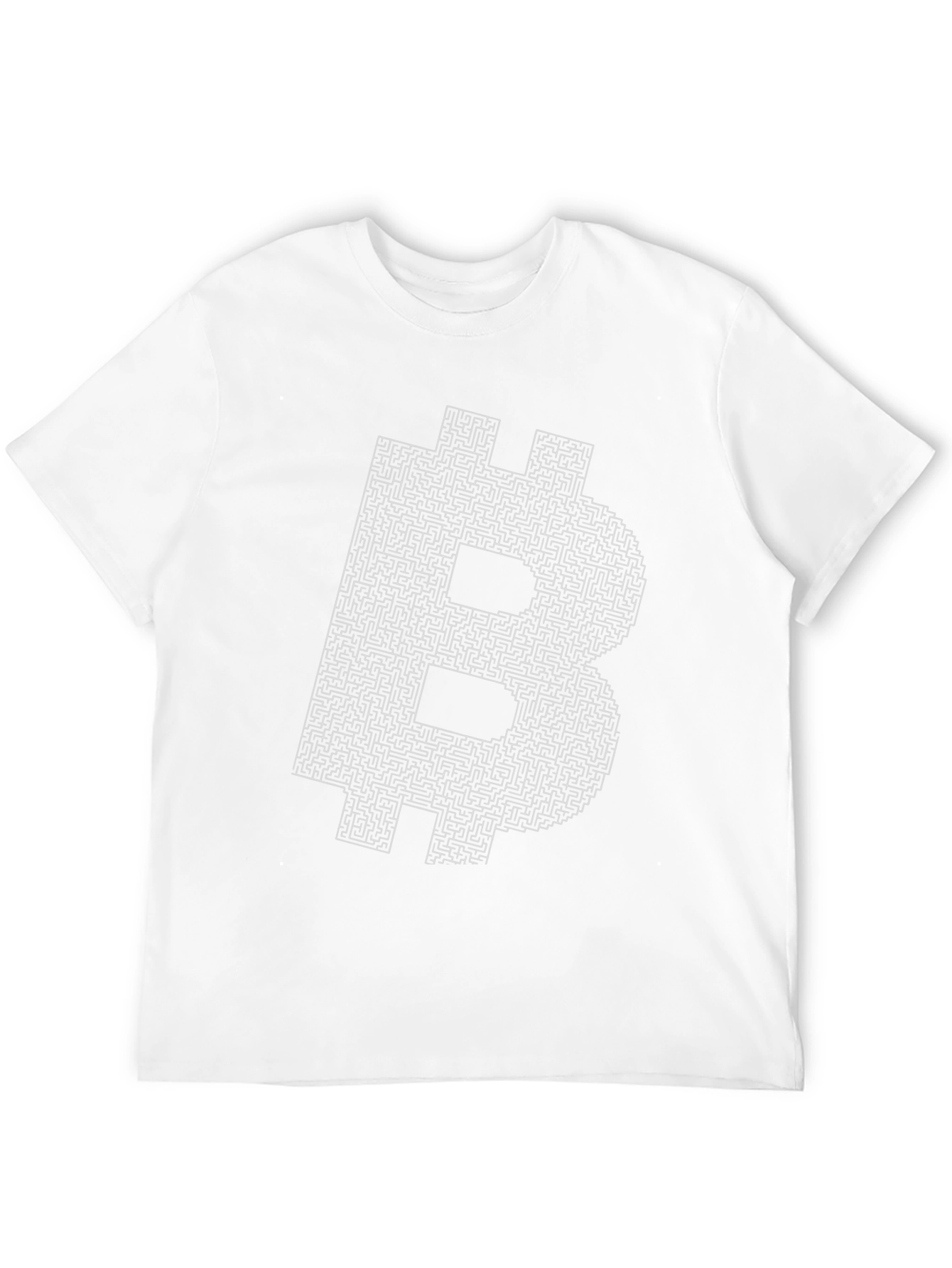 Bitcoin Maze Tee - Solve the Crypto Puzzle!