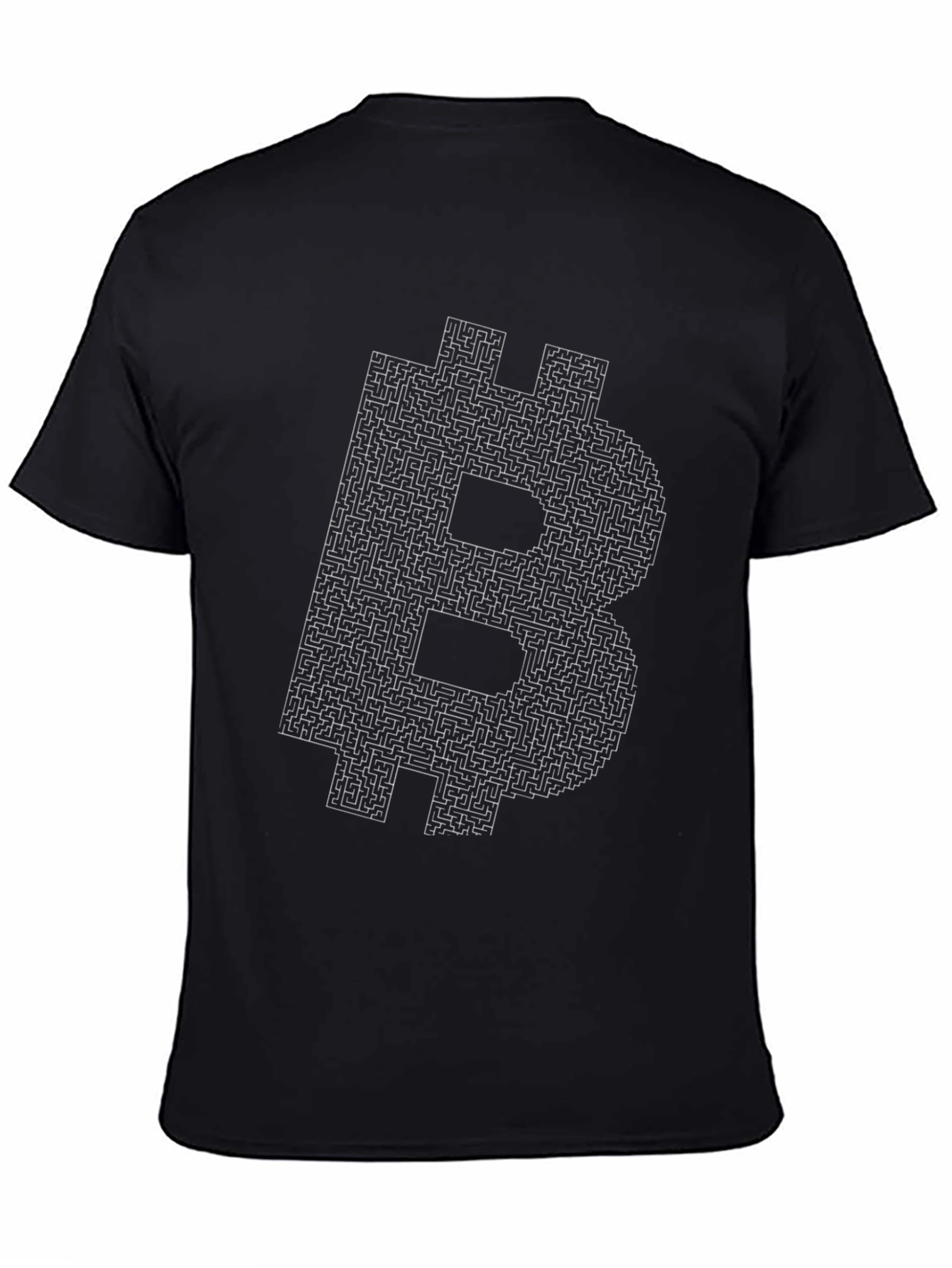 Bitcoin Maze Tee - Solve the Crypto Puzzle!