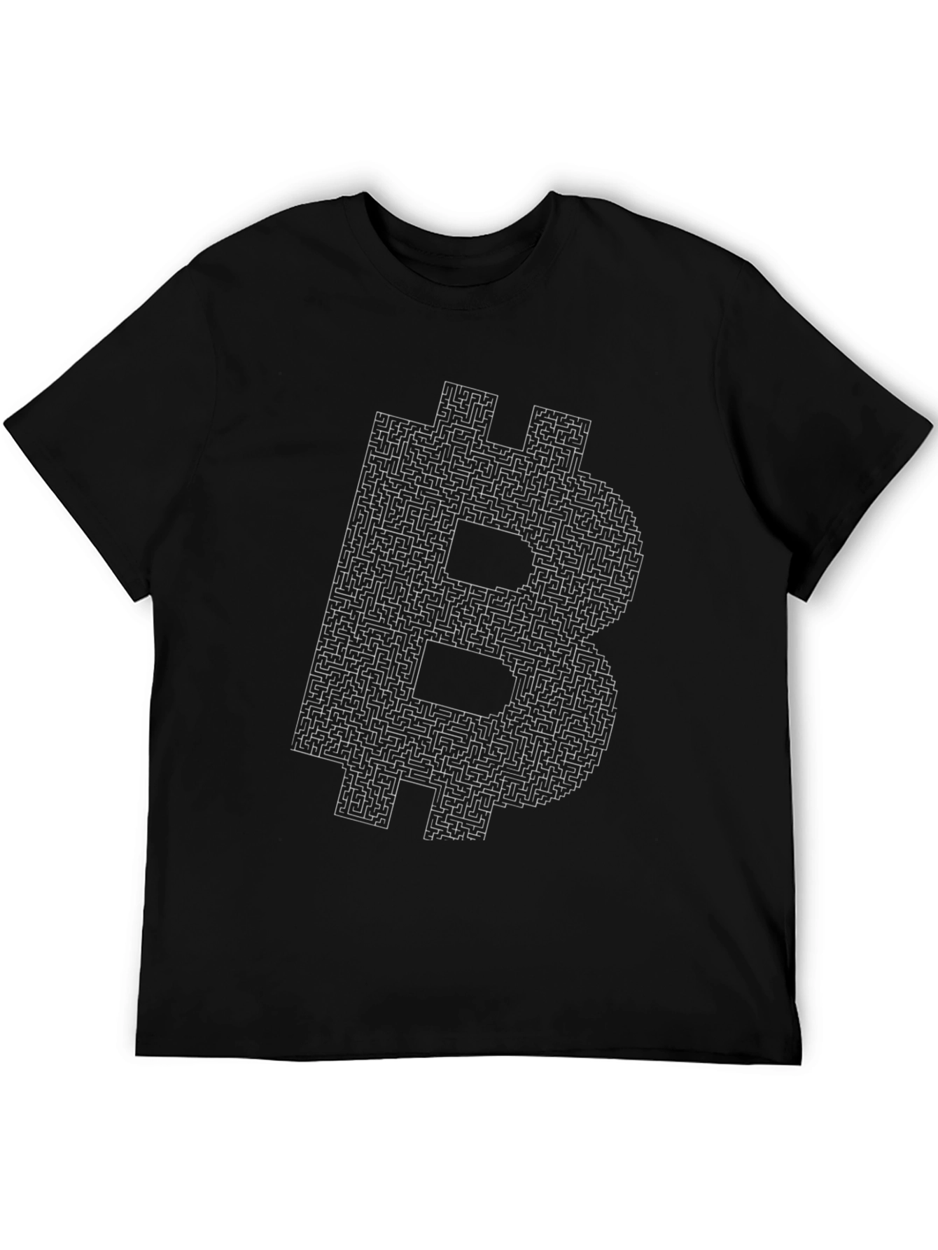 Bitcoin Maze Tee - Solve the Crypto Puzzle!