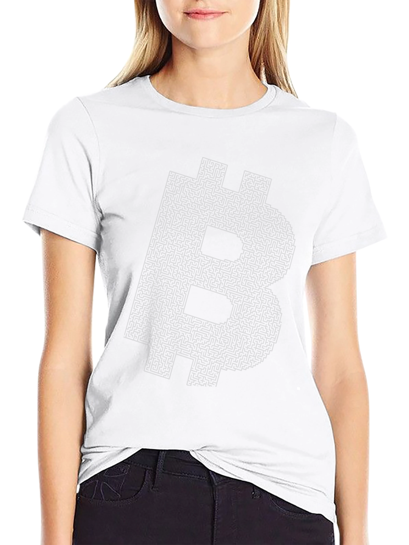 Bitcoin Maze Tee - Solve the Crypto Puzzle!
