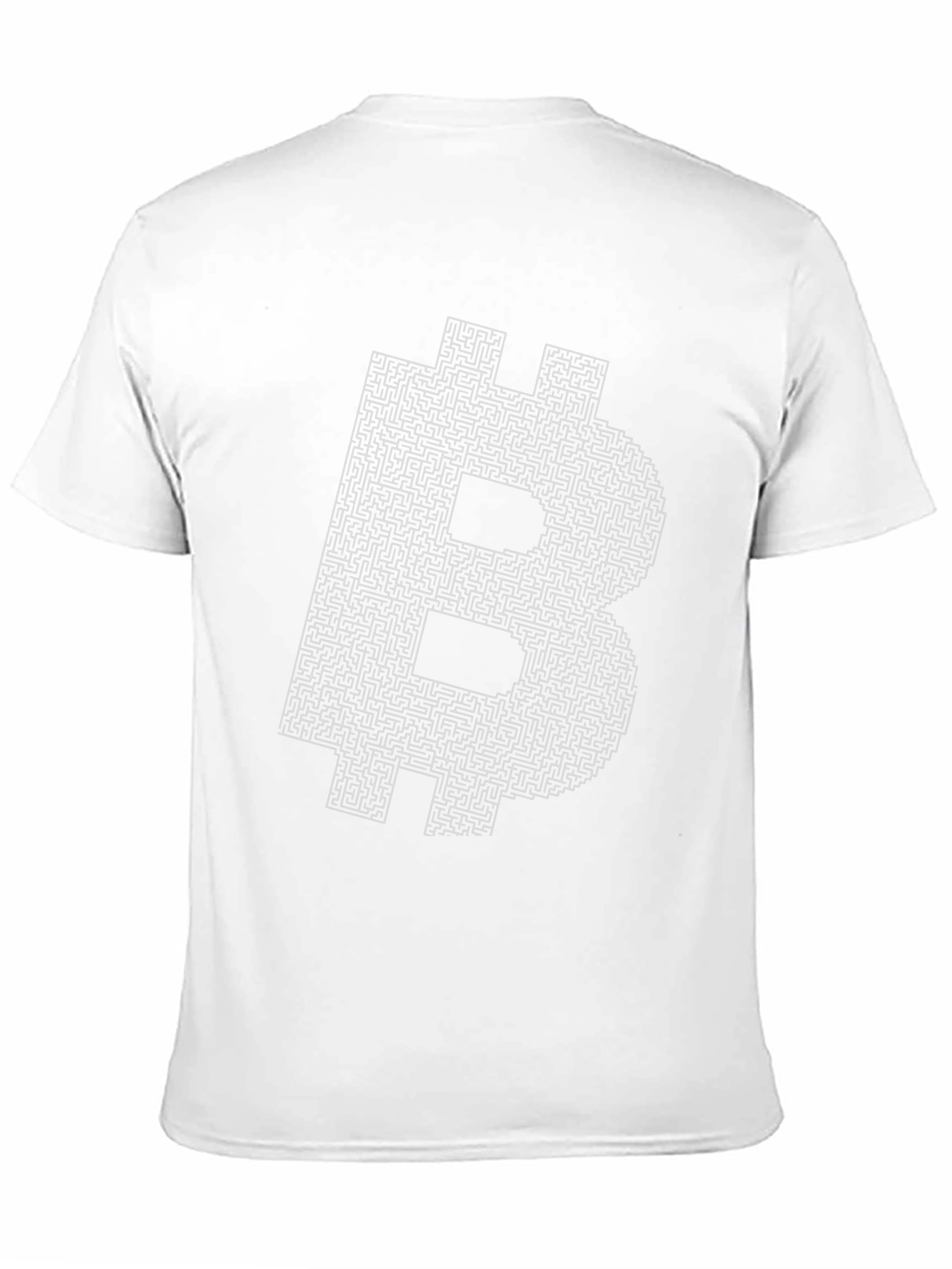 Bitcoin Maze Tee - Solve the Crypto Puzzle!