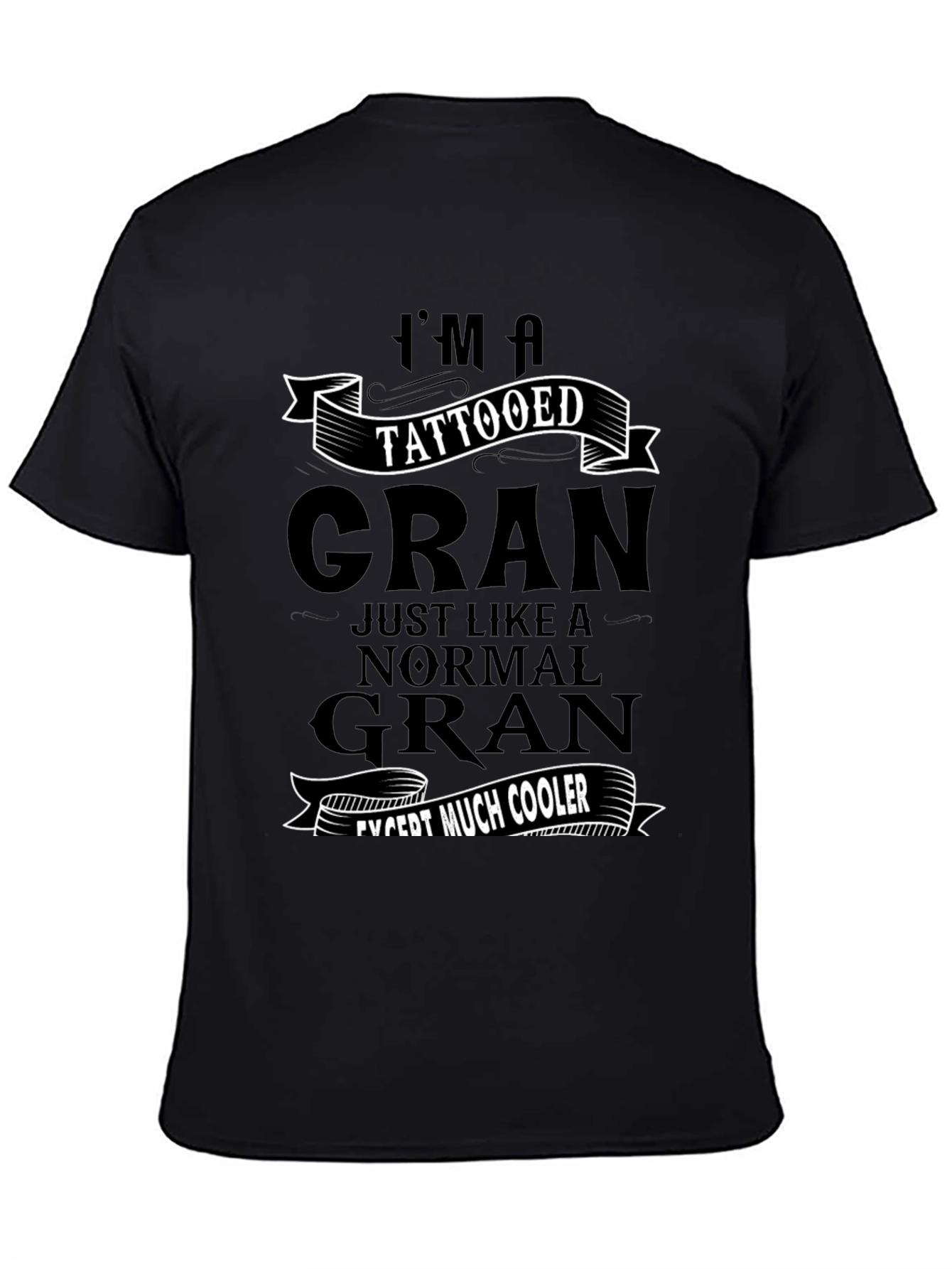 Tattooed Gran T-Shirt - Cool Grandma Tee