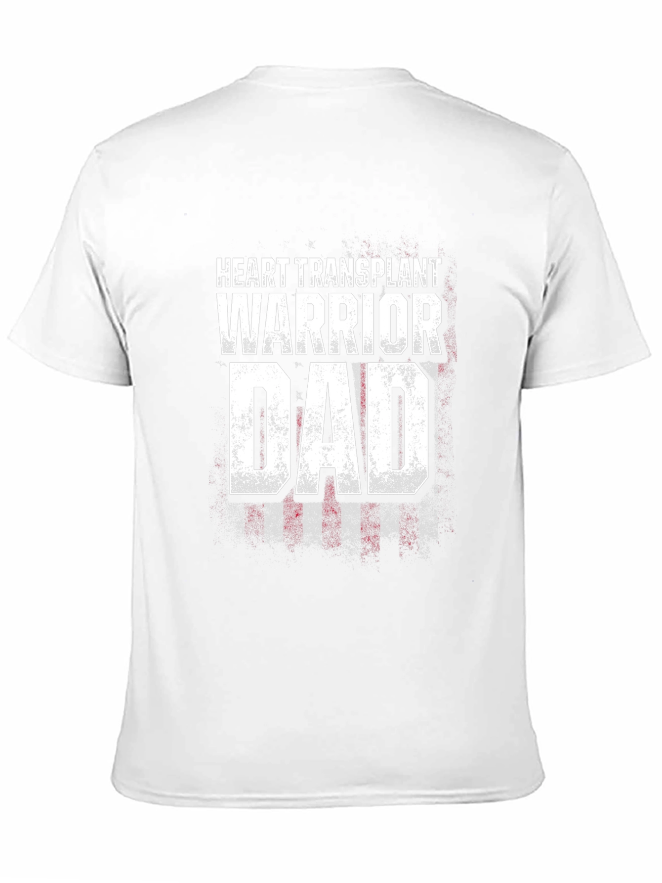 Heart Transplant Warrior Dad Graphic Tee