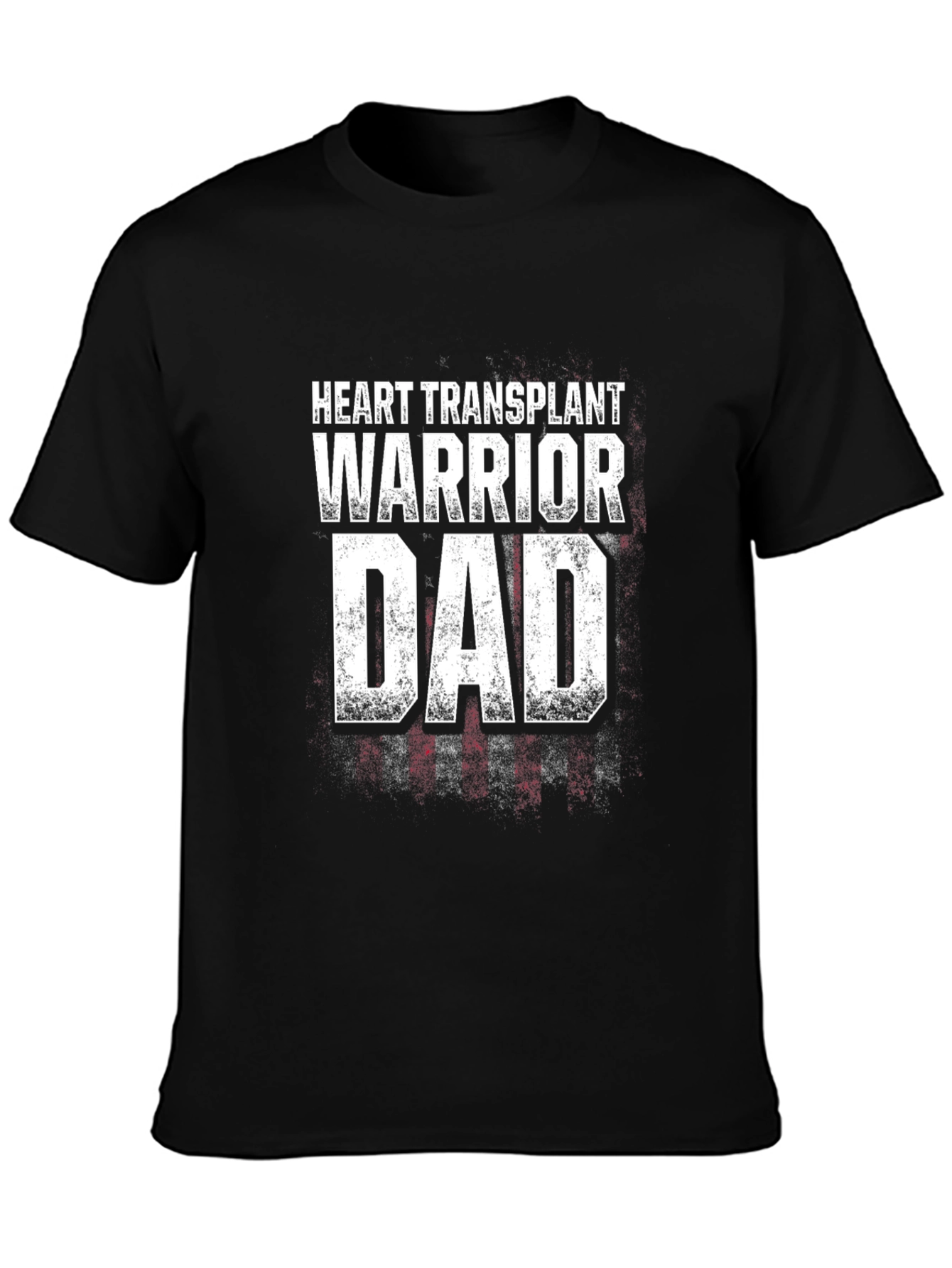 Heart Transplant Warrior Dad Graphic Tee