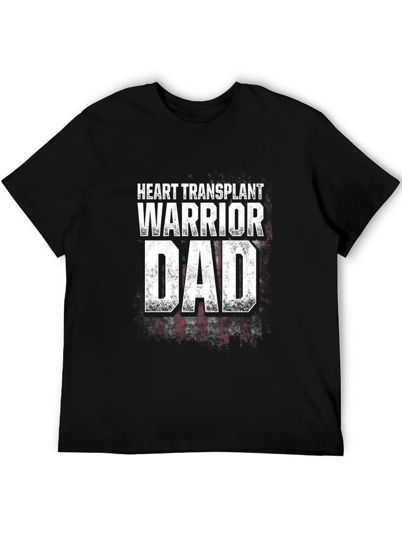 Heart Transplant Warrior Dad Graphic Tee