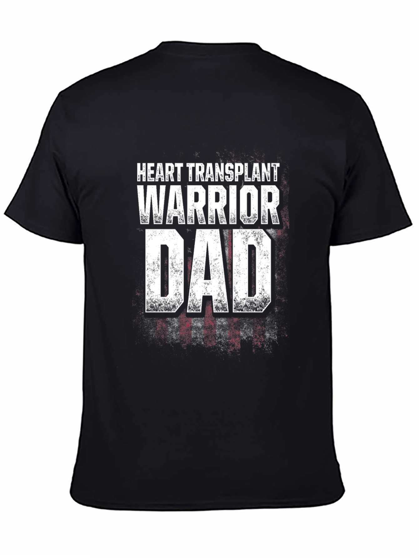 Heart Transplant Warrior Dad Graphic Tee