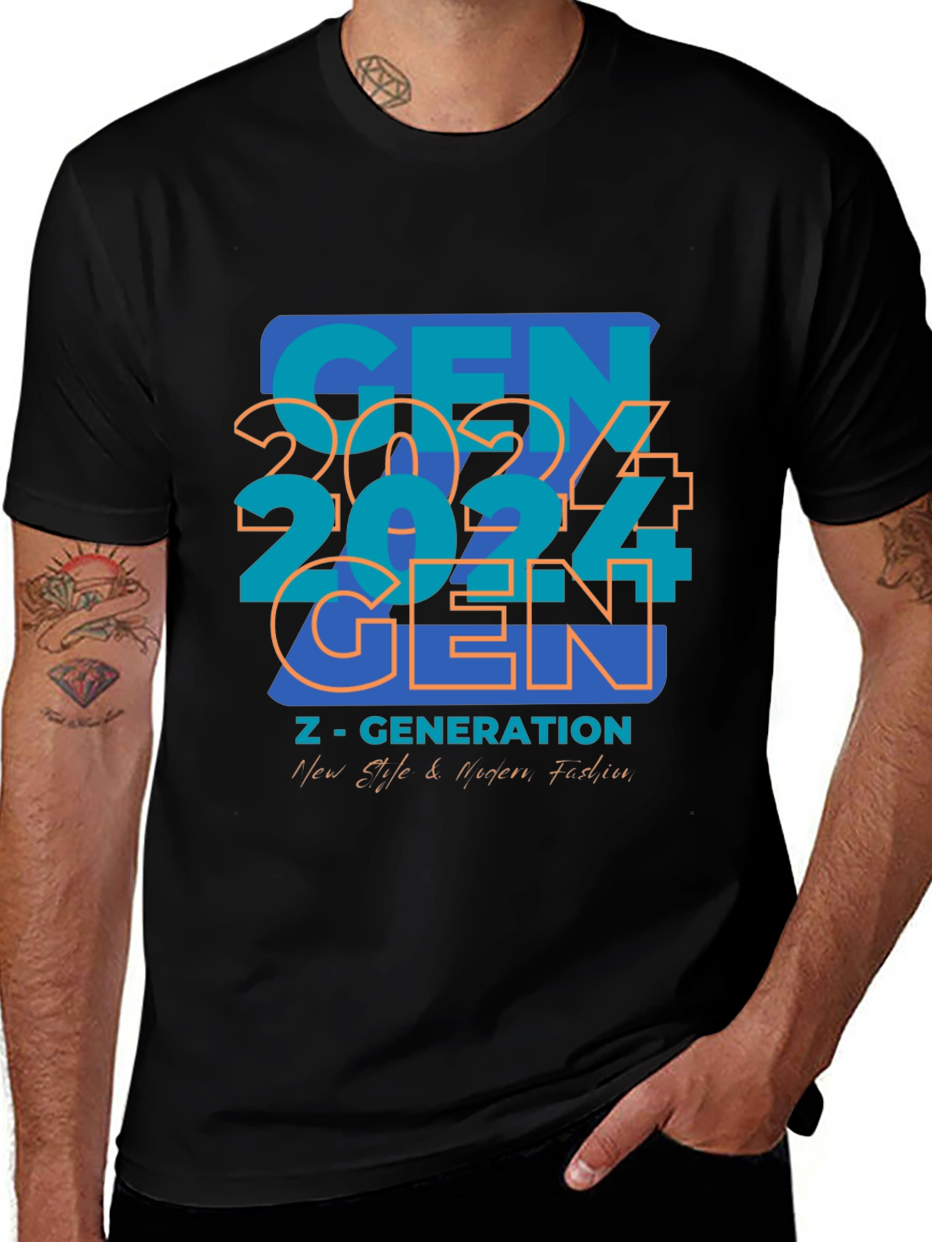 Gen Z Graphic Tee - New Age Fashion