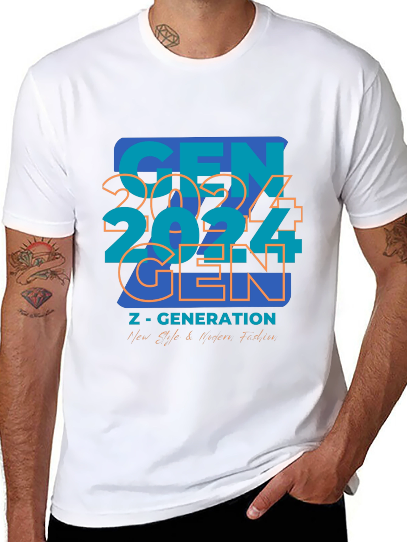 Gen Z Graphic Tee - New Age Fashion