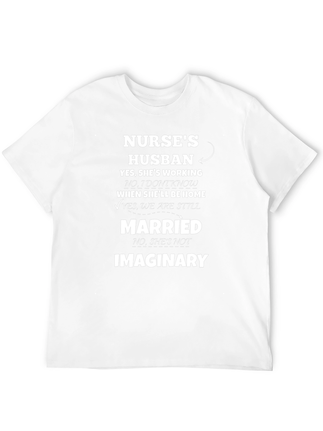 Nurses Husband T-Shirt Funny Gift