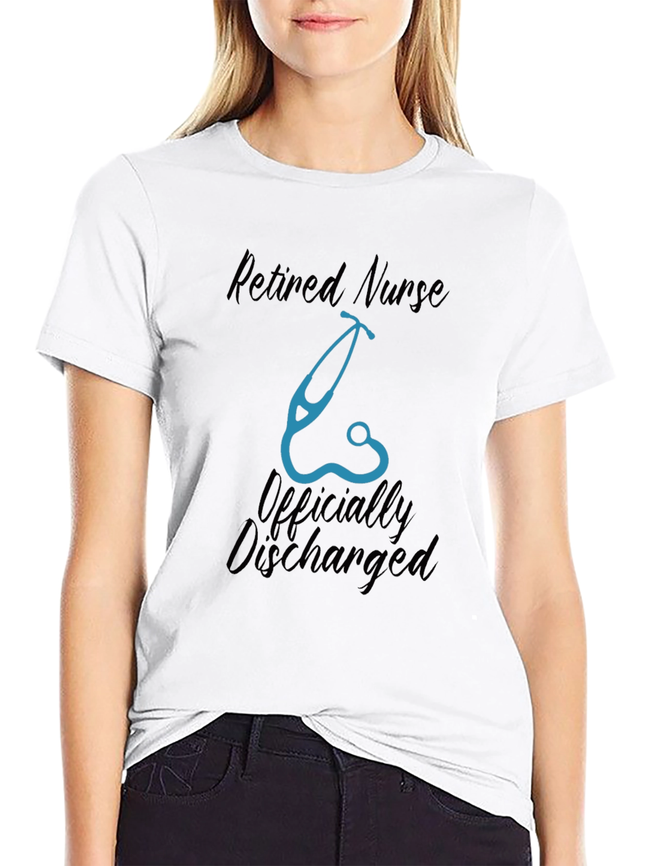 Retired Nurse T-Shirt - Officially Discharged!