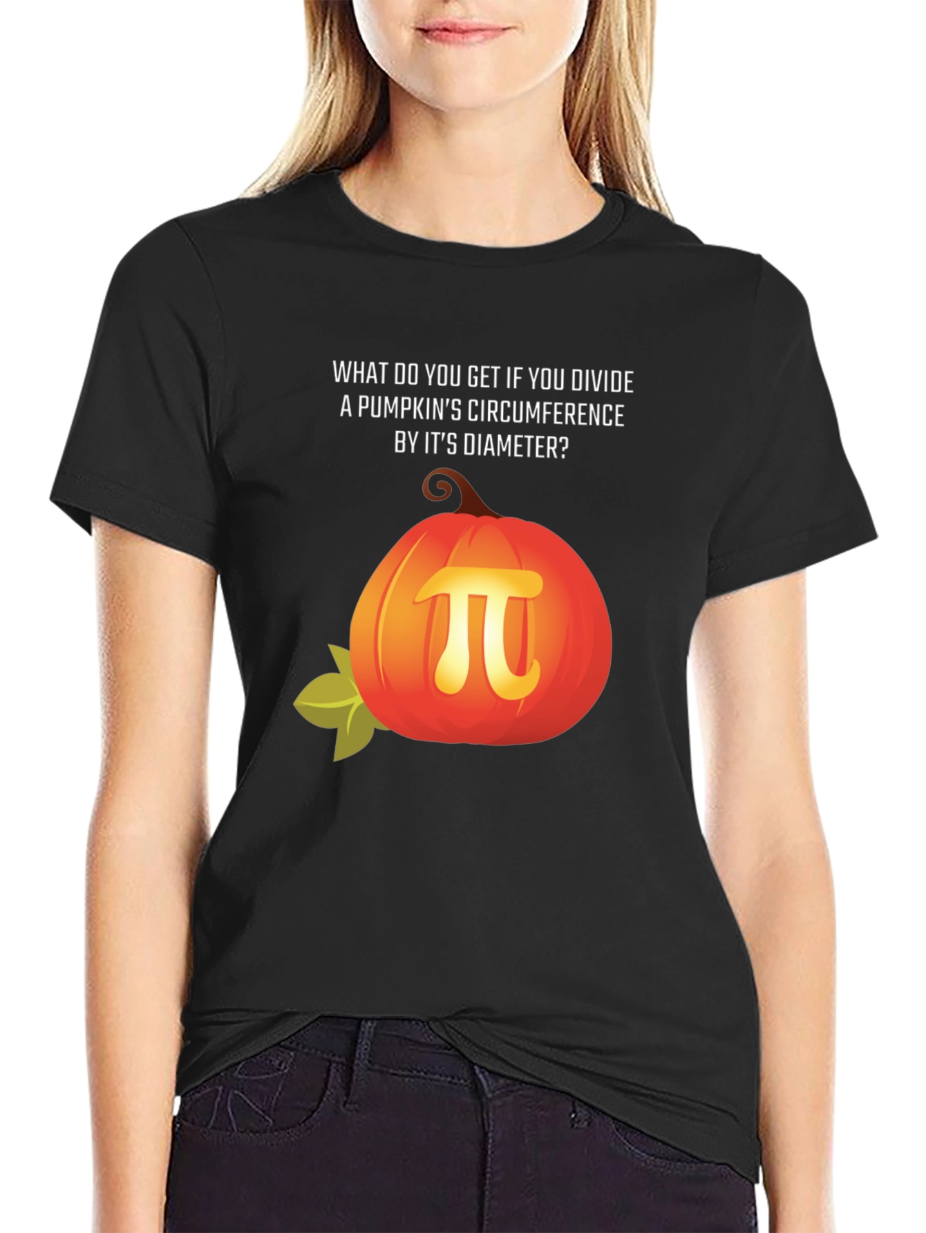 Pumpkin Pi Math Pun T-Shirt