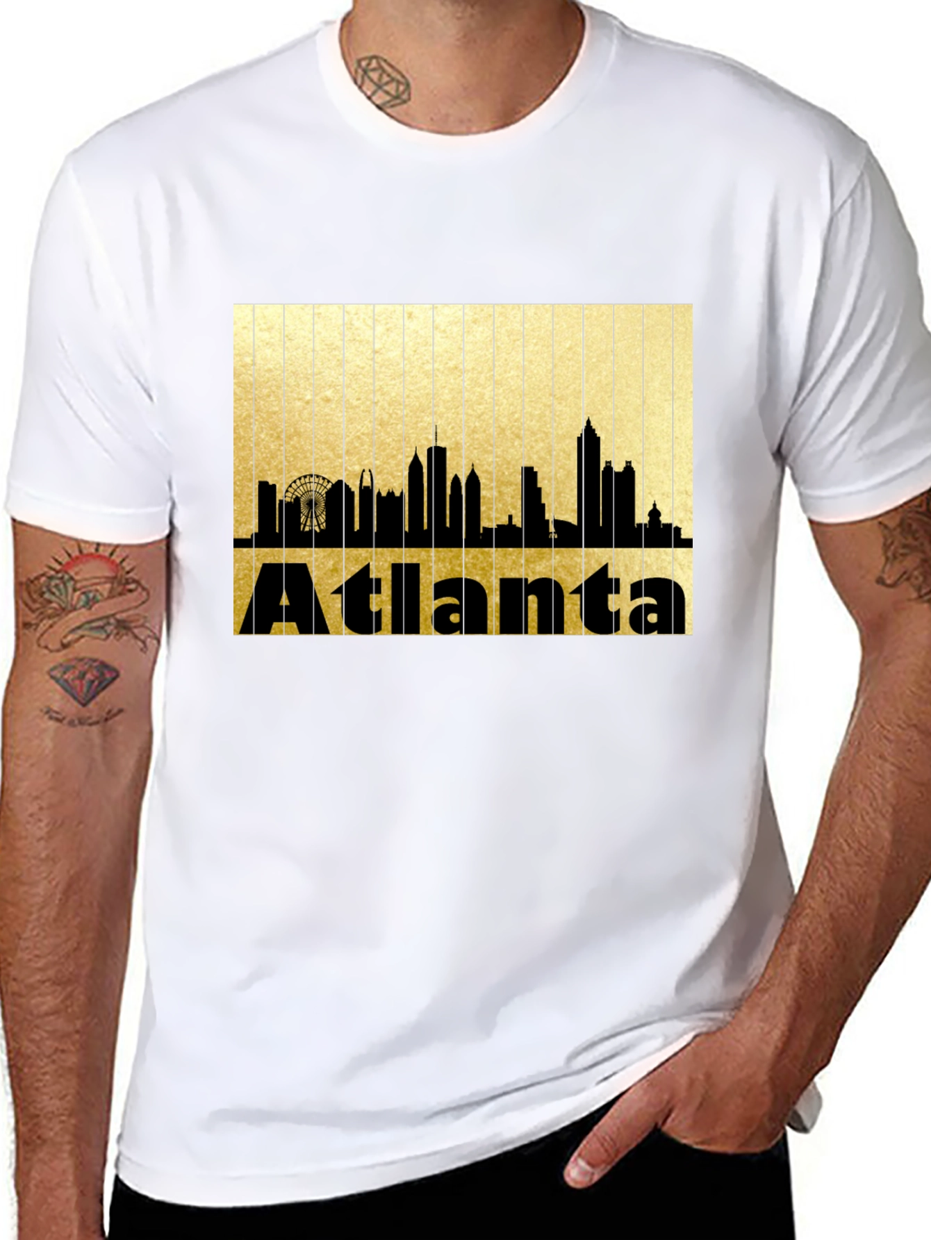Atlanta Skyline Graphic Tee