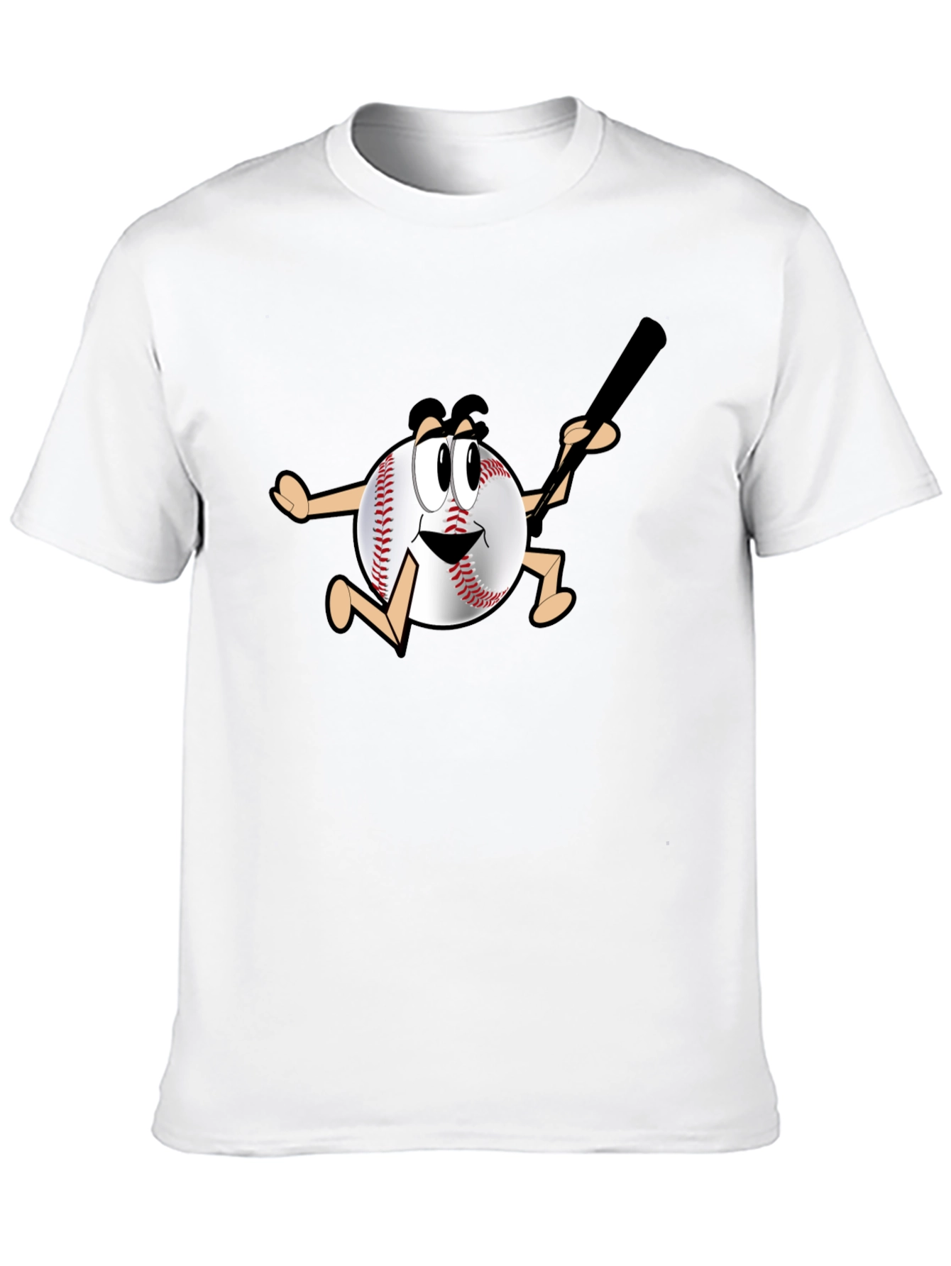 Baseball Cartoon T-Shirt