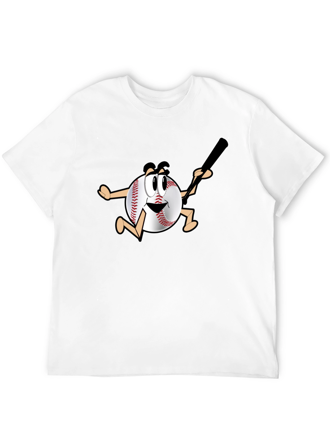 Baseball Cartoon T-Shirt