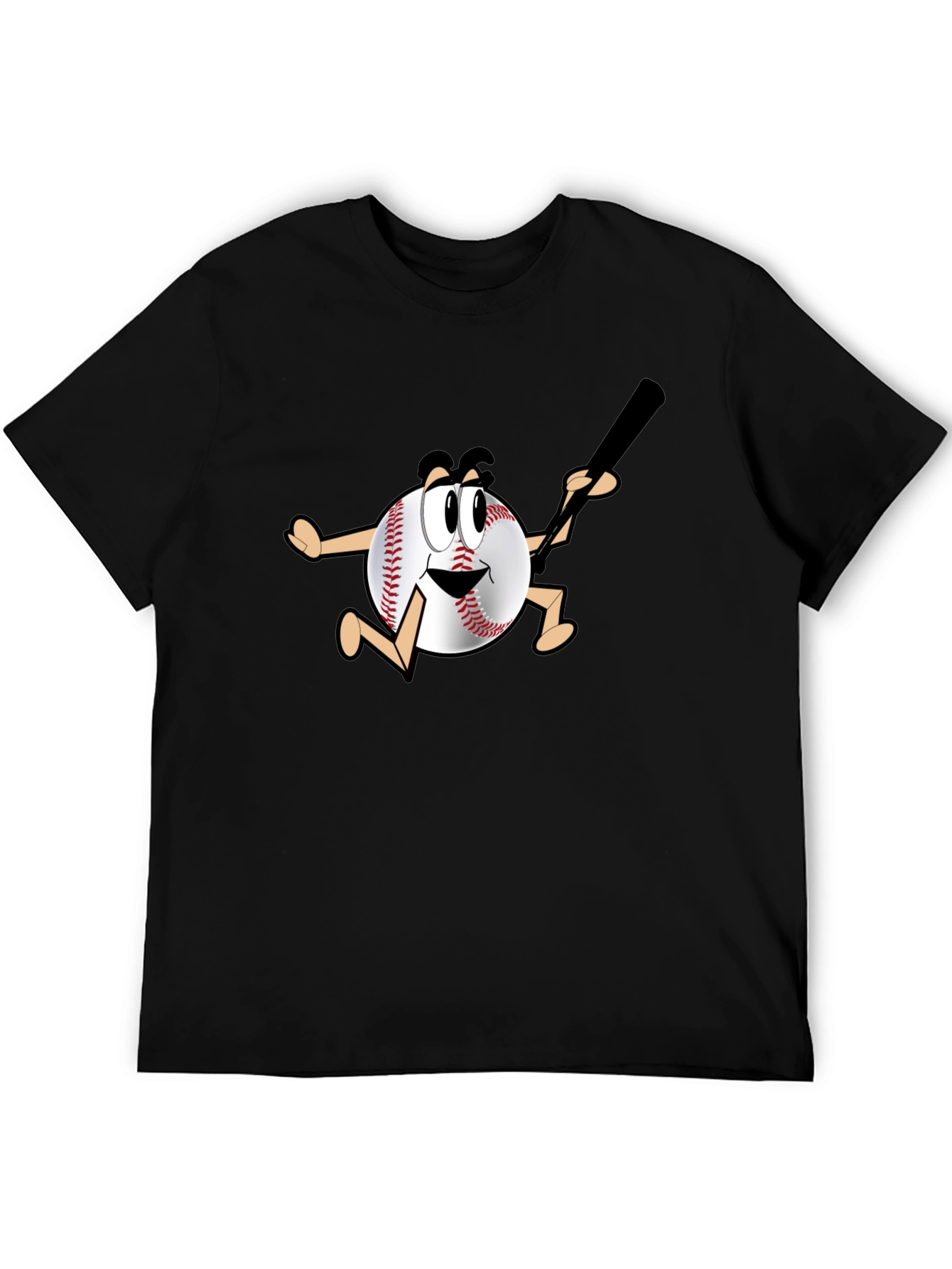 Baseball Cartoon T-Shirt