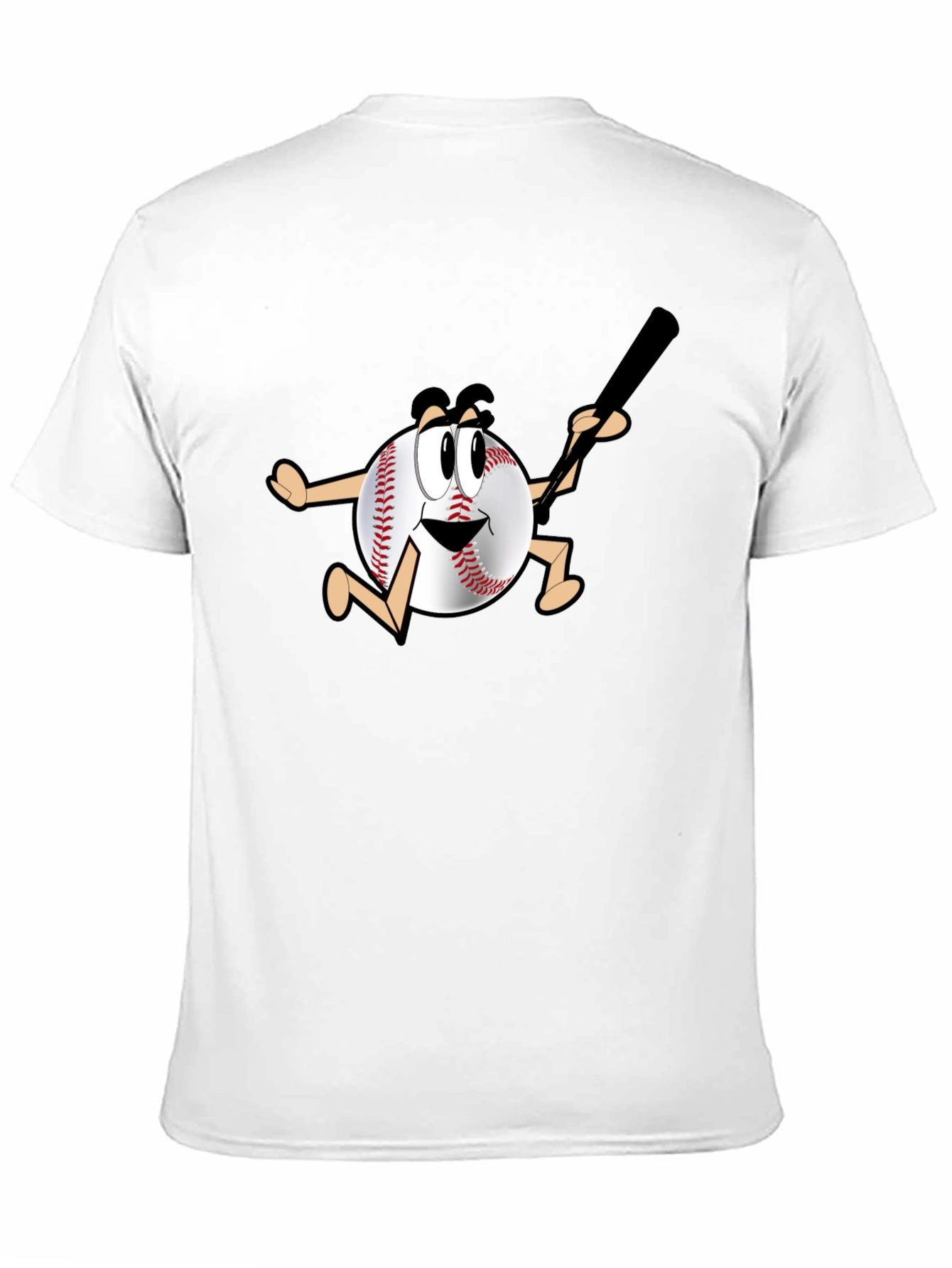 Baseball Cartoon T-Shirt