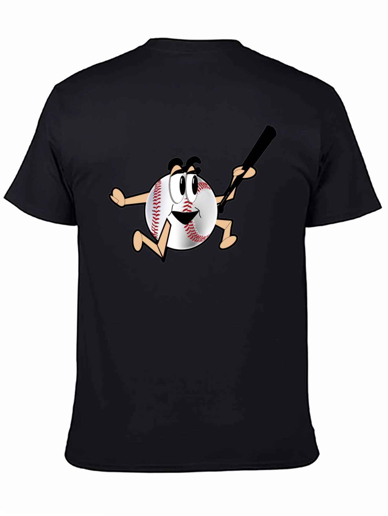 Baseball Cartoon T-Shirt